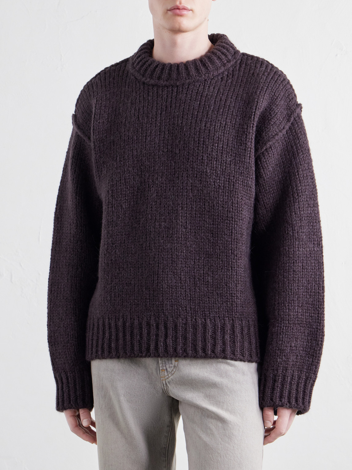 And Alpaca-Blend Sweater