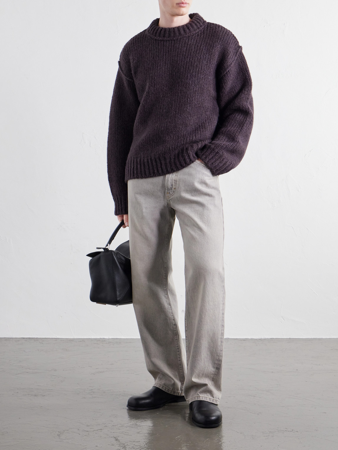 And Alpaca-Blend Sweater
