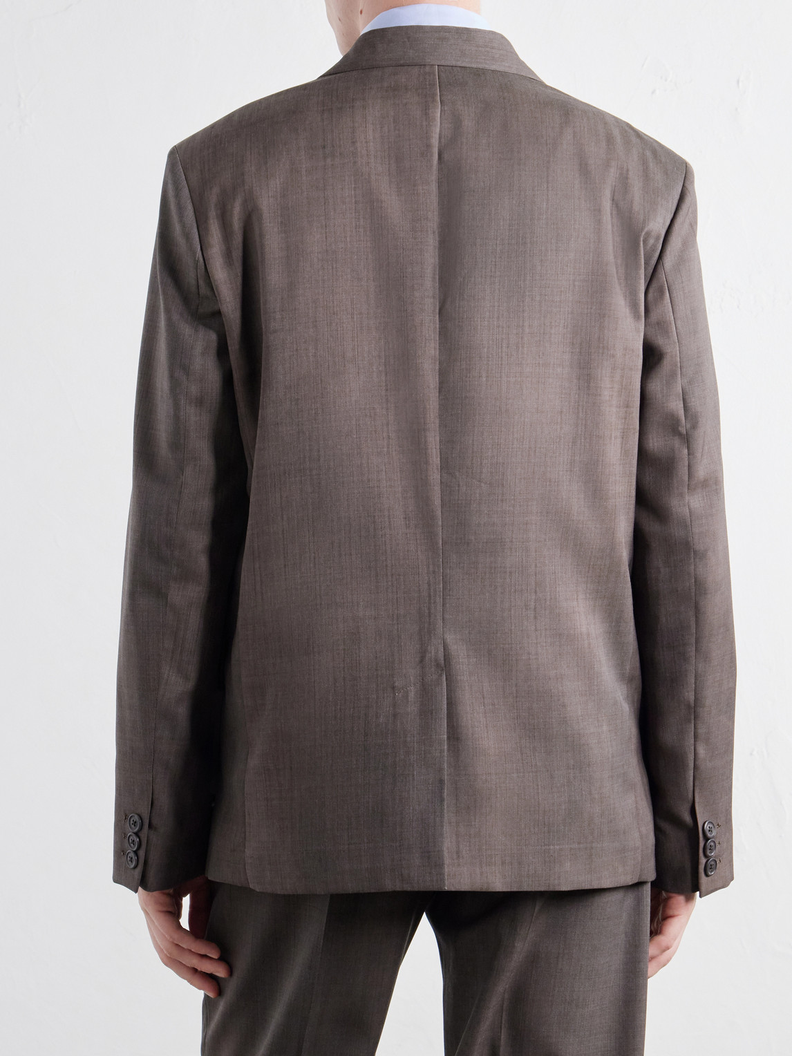 Virgin Wool-Blend Twill Suit Jacket