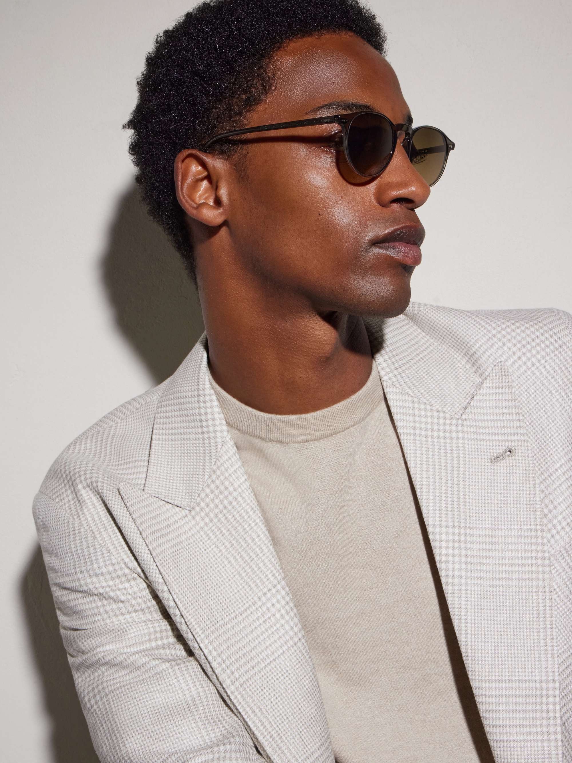 OLIVER PEOPLES Riley Sun Round-Frame Acetate Sunglasses for  display picture 2