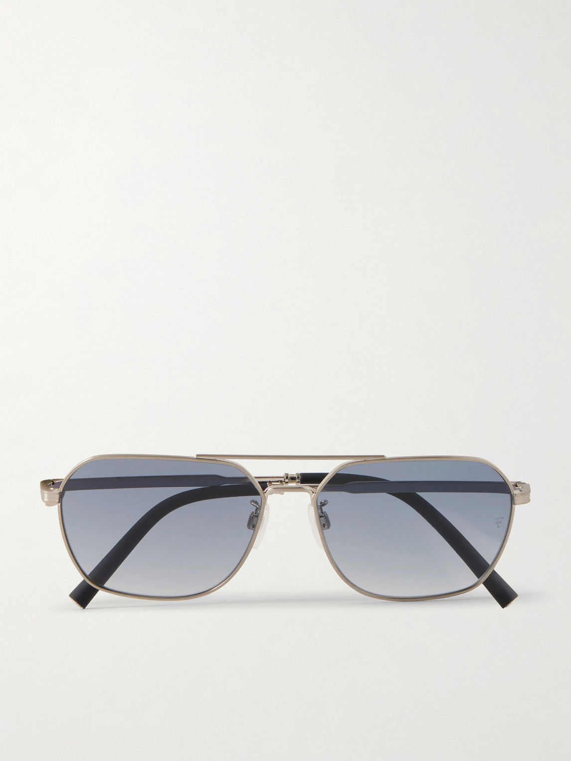 Oliver Peoples – R-17 Aviator-Style Silver-Tone Sunglasses