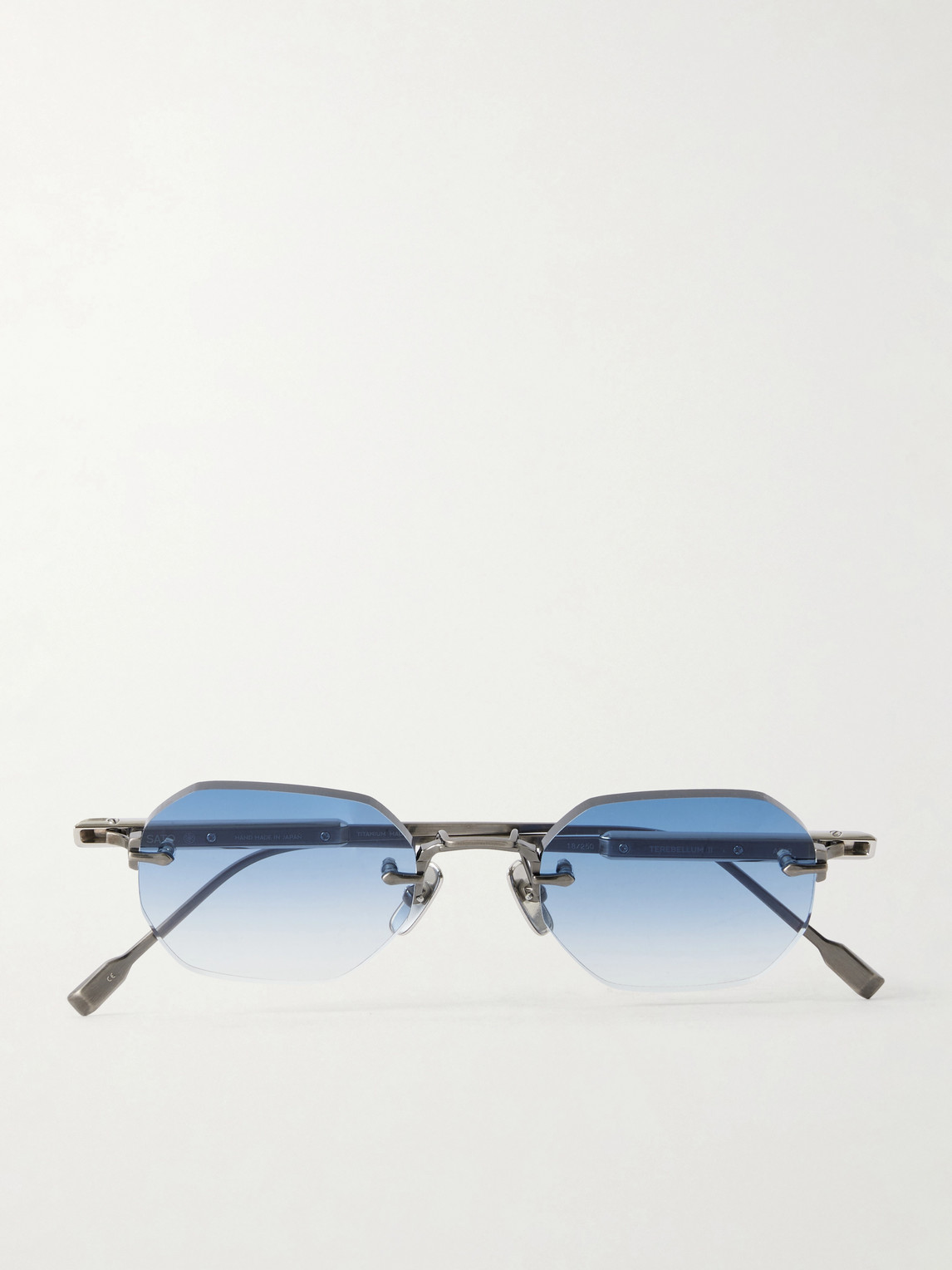 Sato Terebellum Ii Titanium Sunglasses In Blue