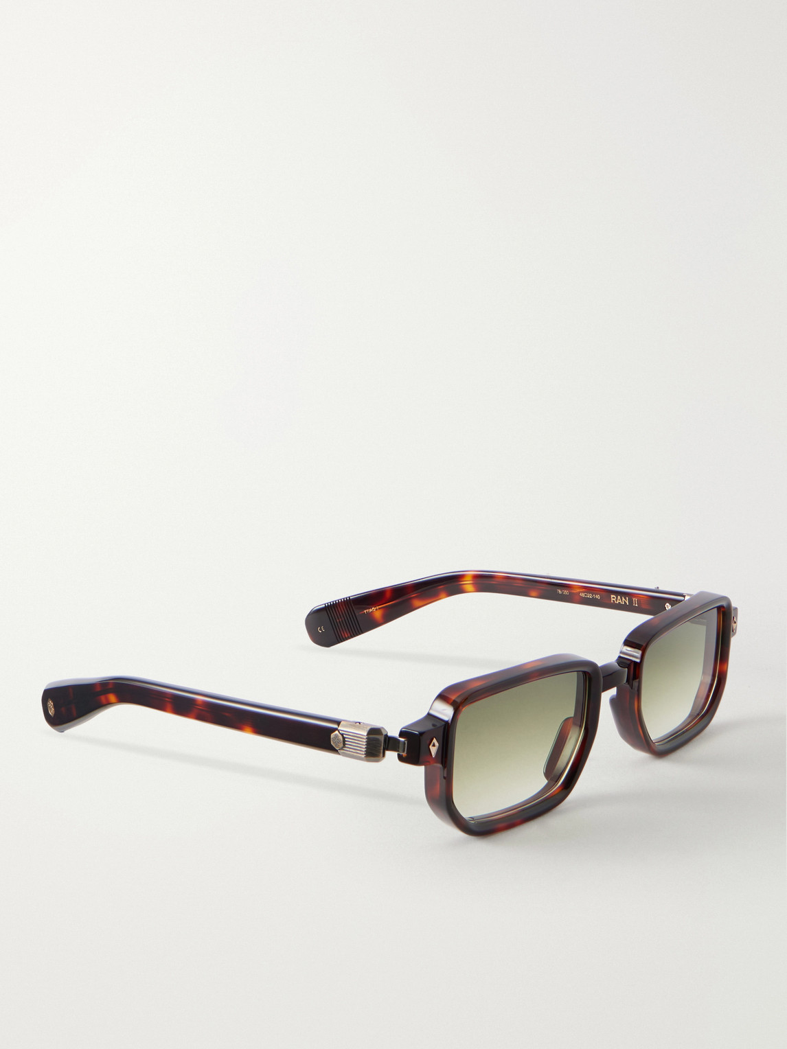  Sato - Ran Ii Square-frame Acetate Sunglasses - Men - Brown 