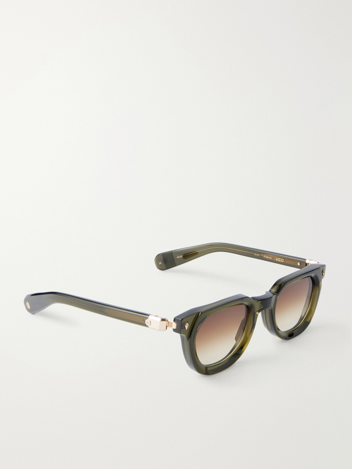  Sato - Keïd D-frame Acetate Sunglasses - Men - Green 