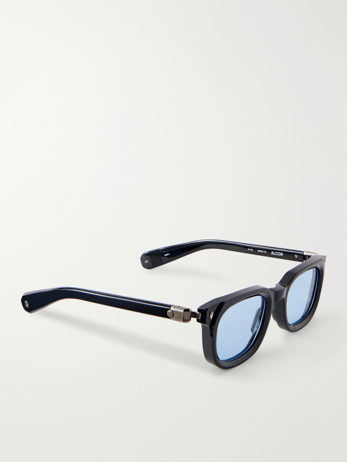  Sato - Alcor Acetate Sunglasses - Men - Black 