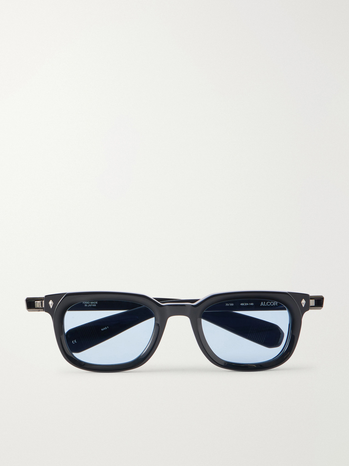 Sato Alcor Acetate Sunglasses In Black