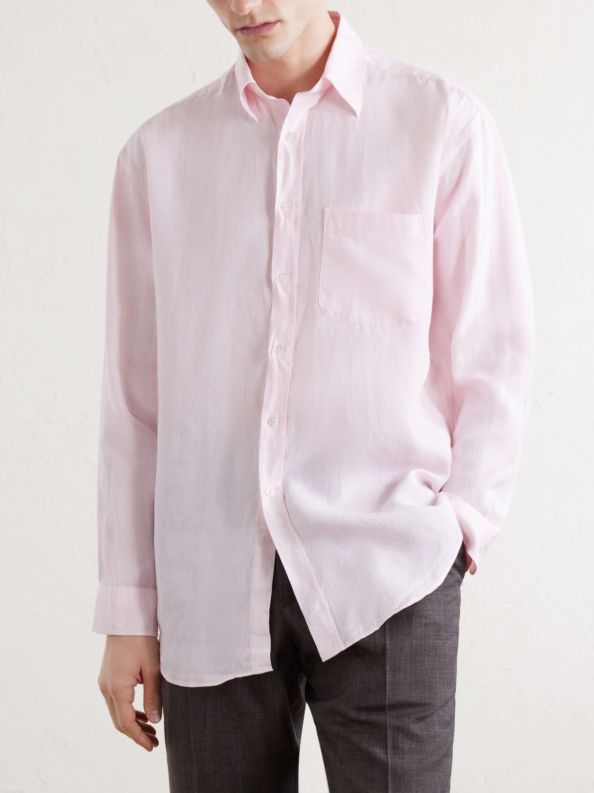 ANDERSON & SHEPPARD Linen Shirt