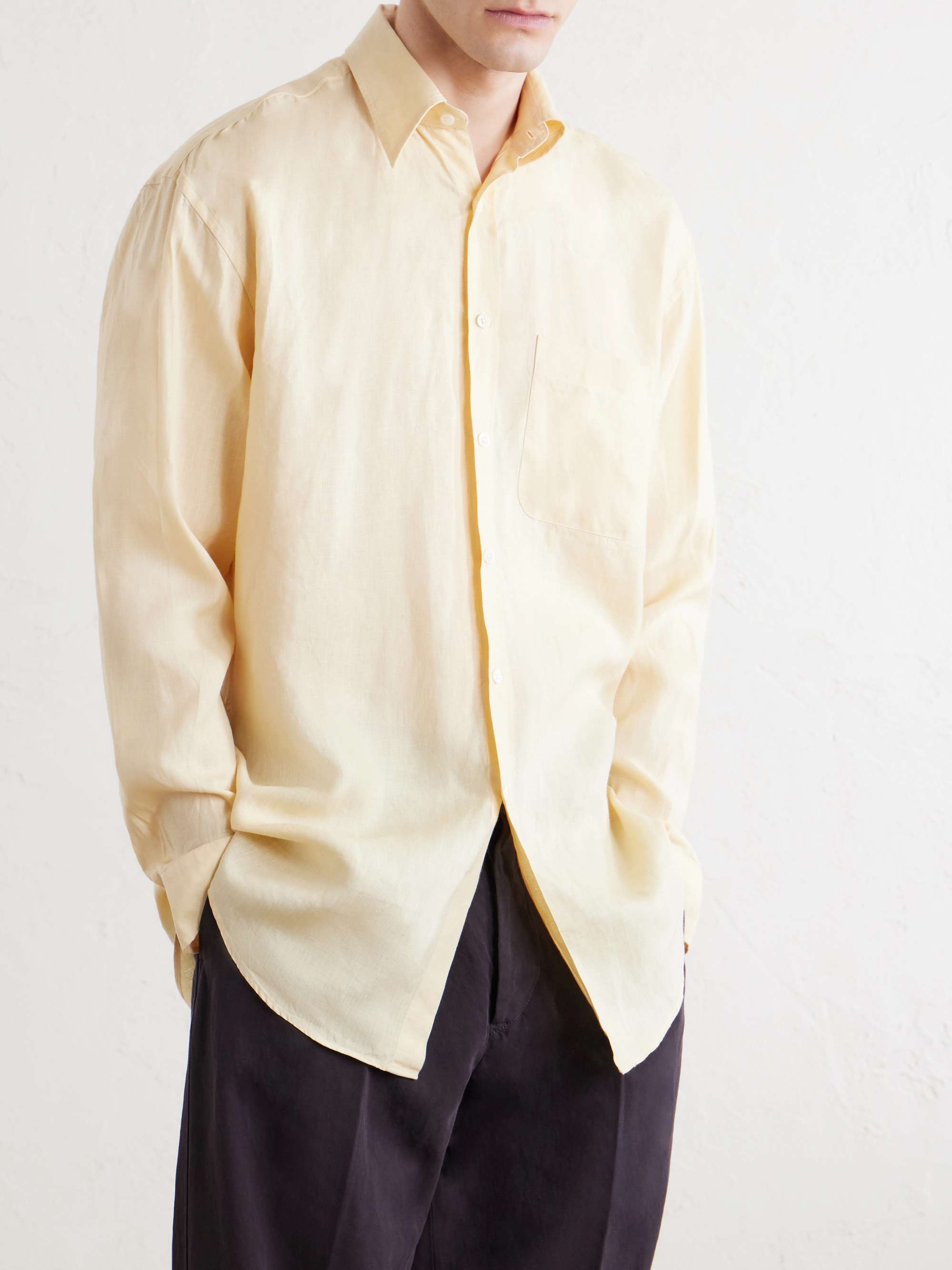 ANDERSON & SHEPPARD Linen Shirt