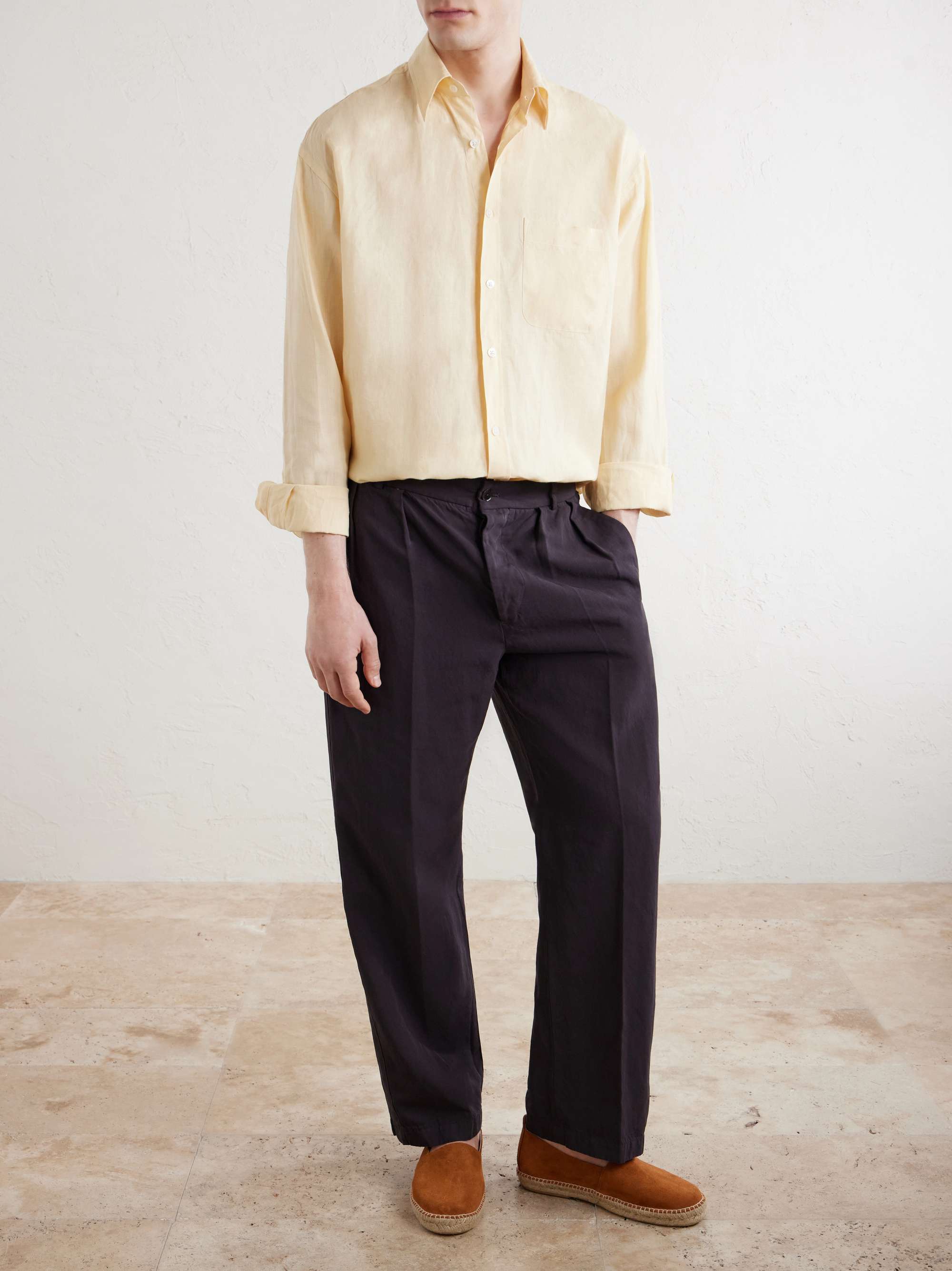 ANDERSON & SHEPPARD Linen Shirt