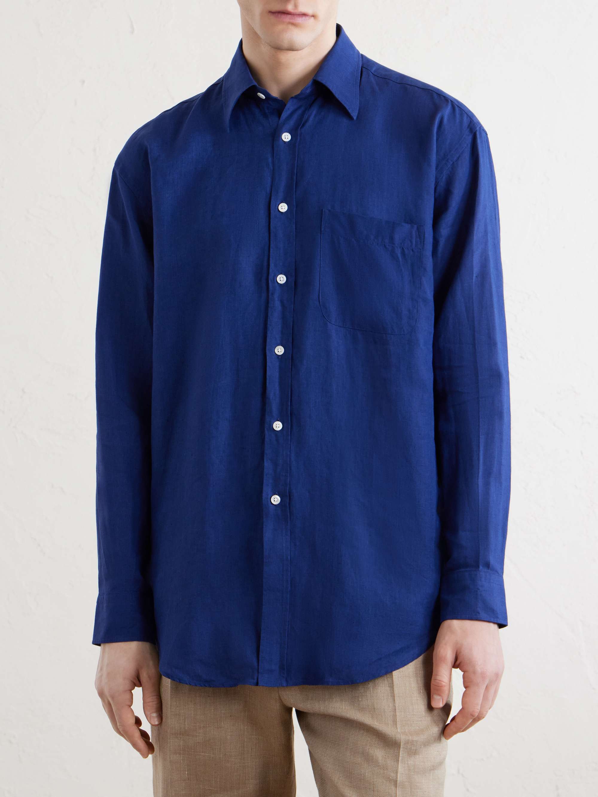 ANDERSON & SHEPPARD Linen Shirt