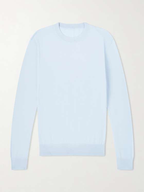 Andersonandsheppard Knitted Sea Island Cotton Sweater