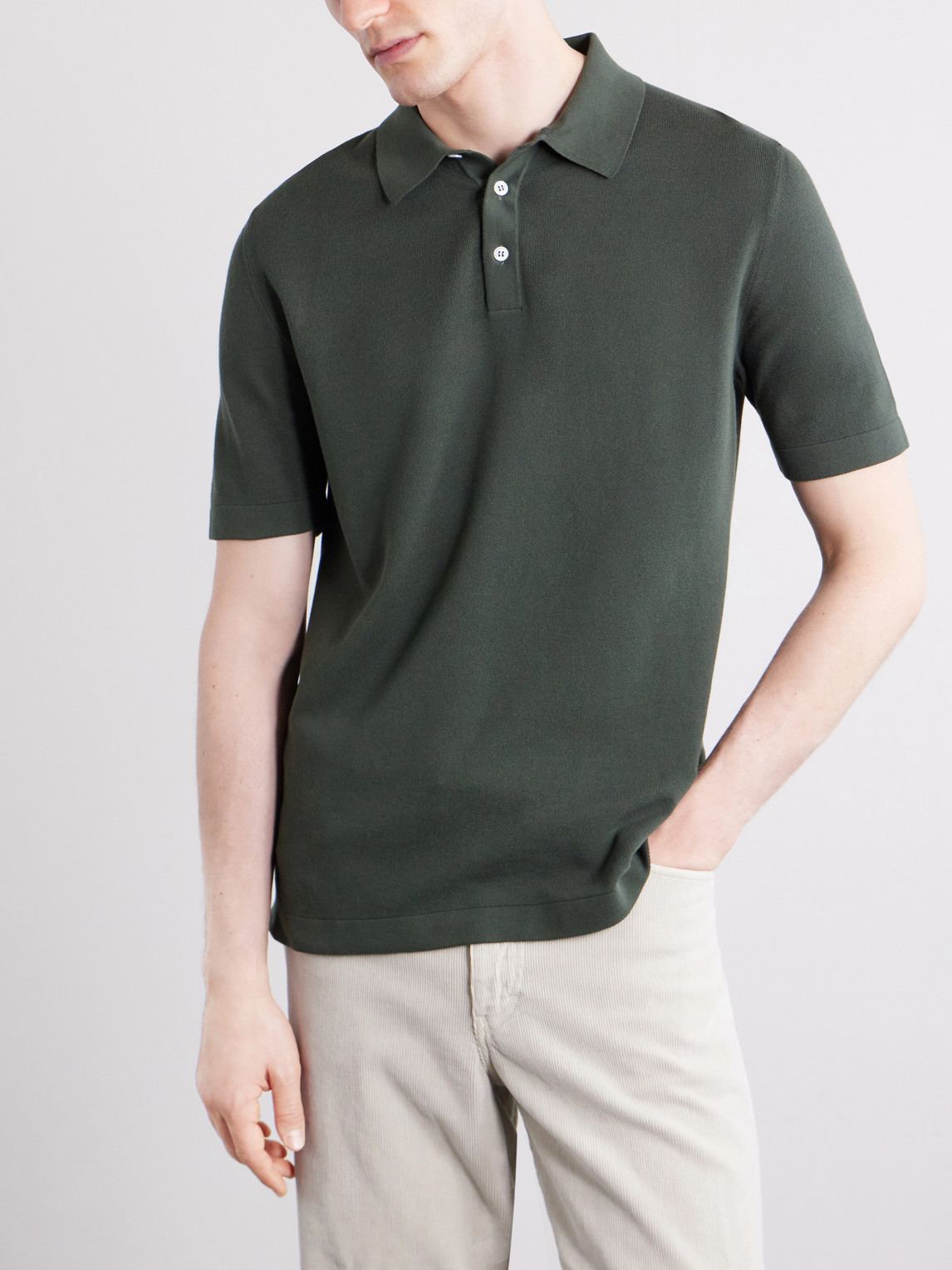 Organic Cotton Polo Shirt