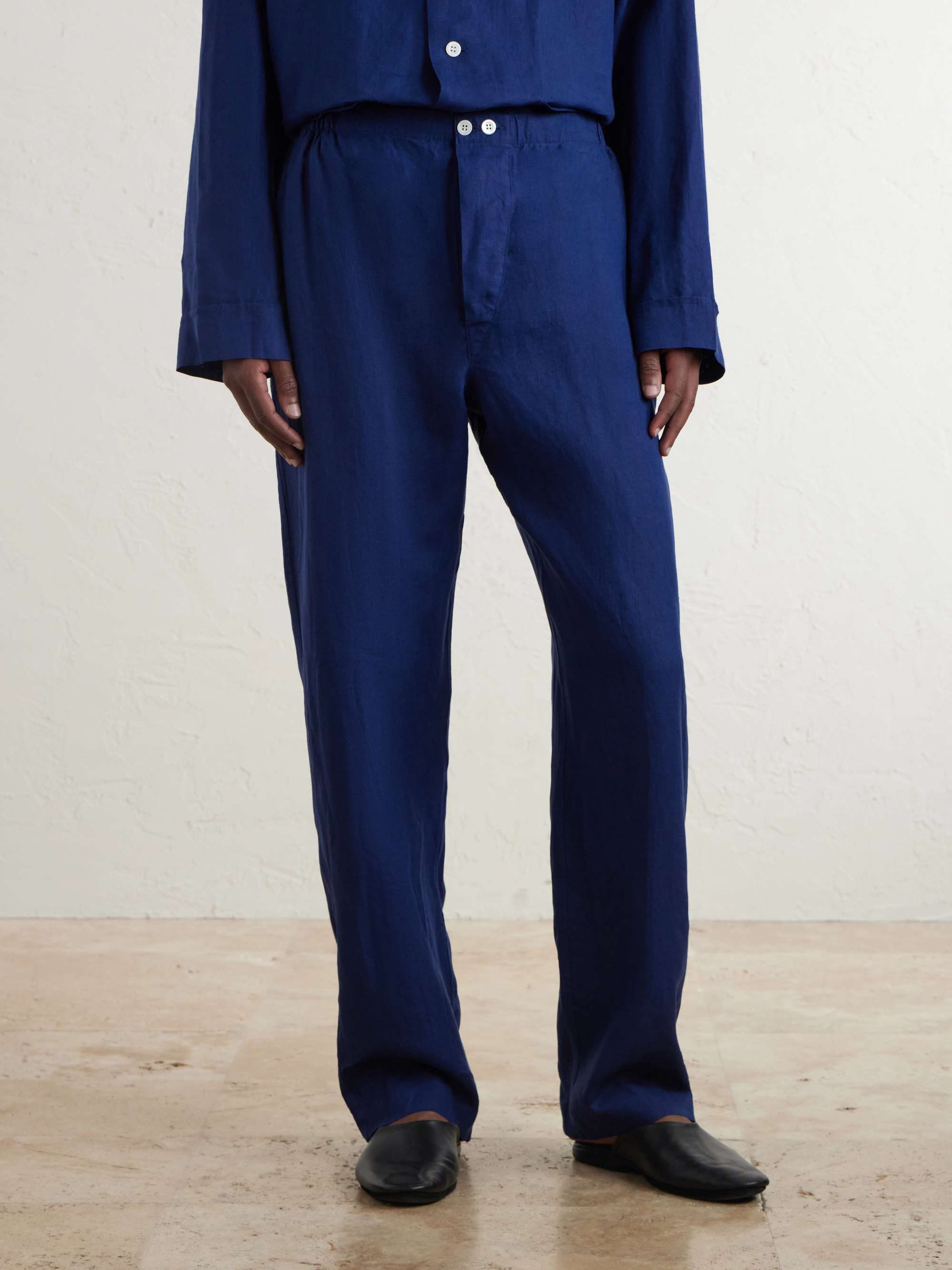 ANDERSON & SHEPPARD Linen Pyjama Set