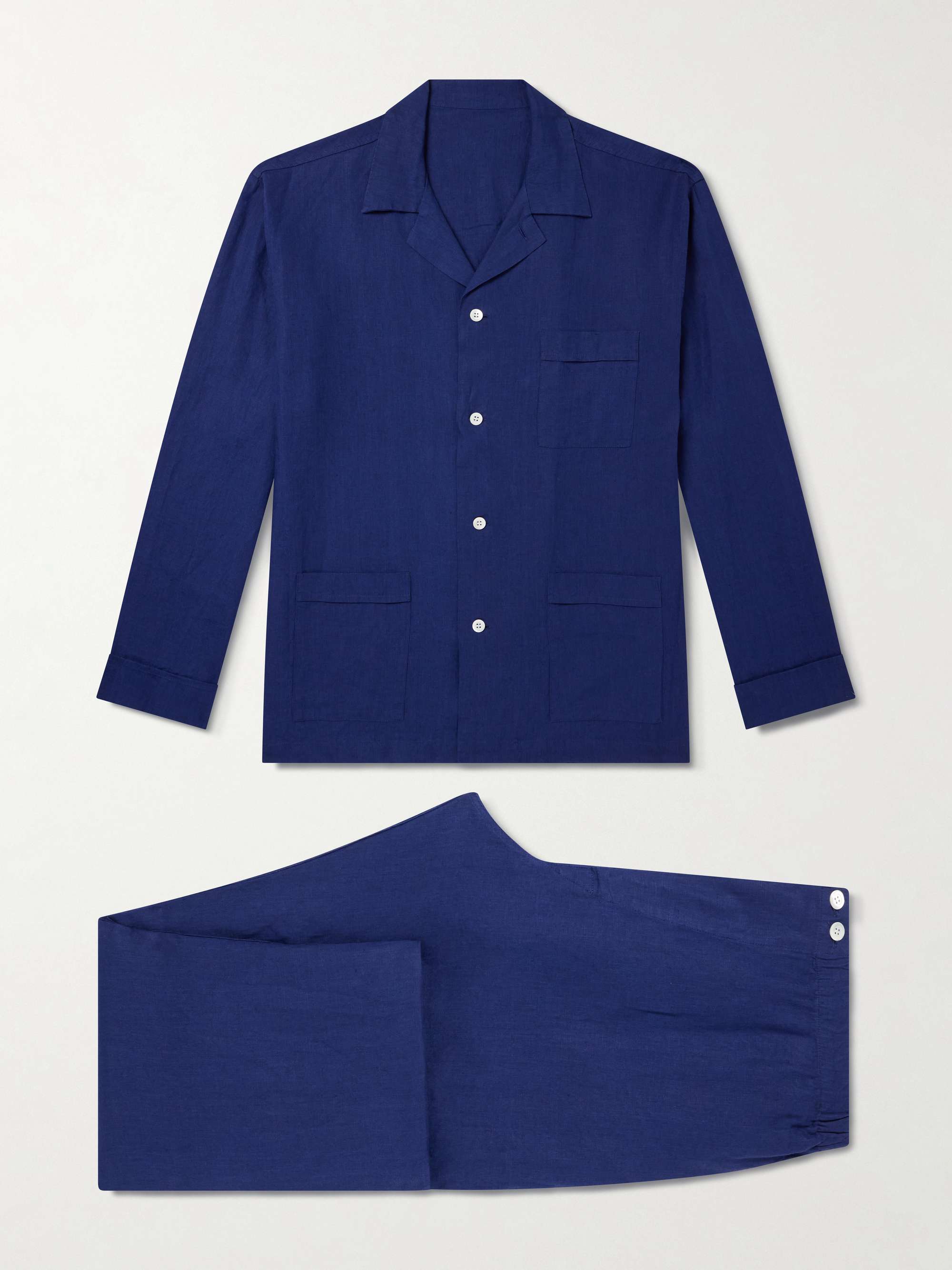 ANDERSON & SHEPPARD Linen Pyjama Set