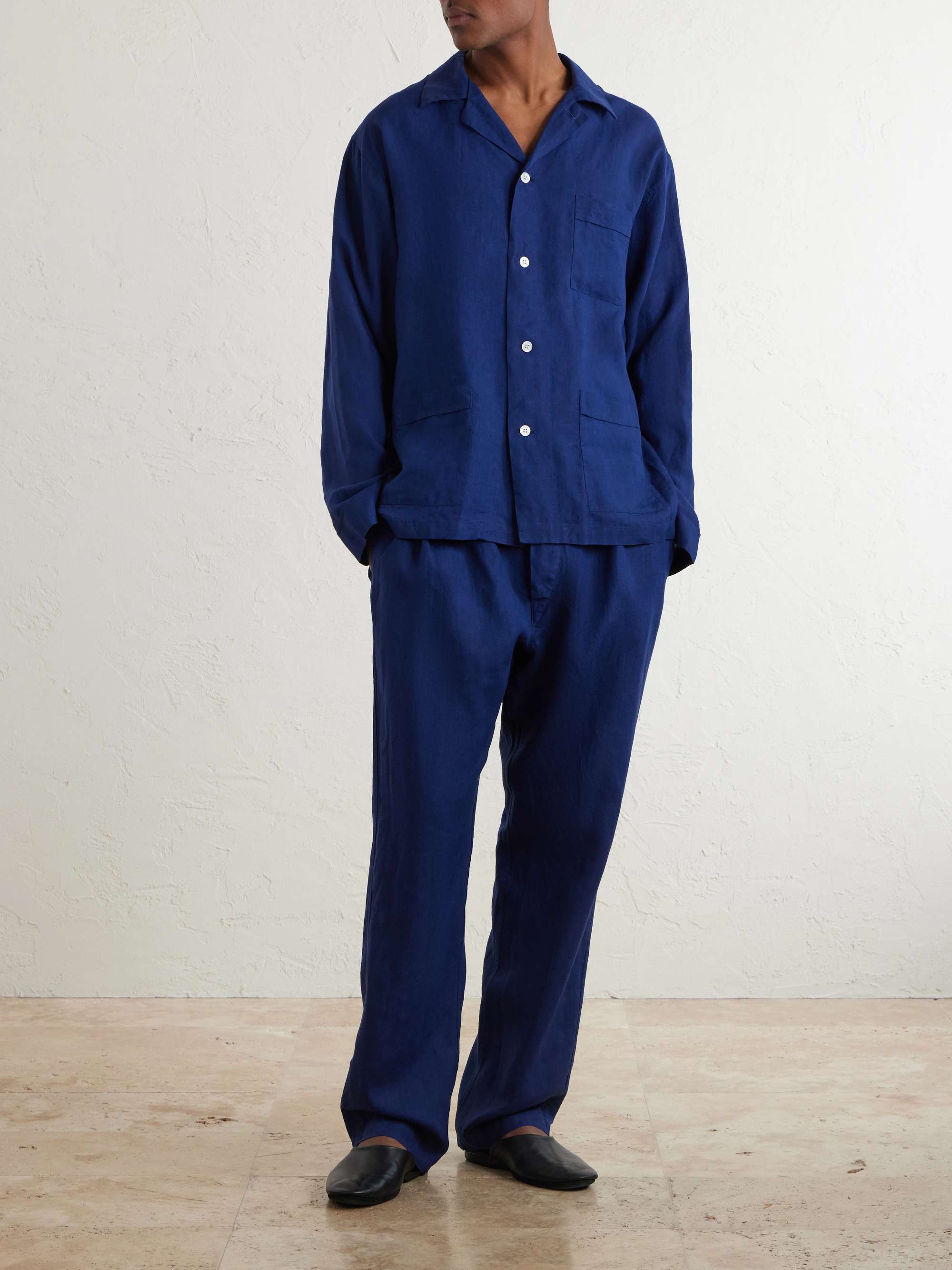 ANDERSON & SHEPPARD Linen Pyjama Set