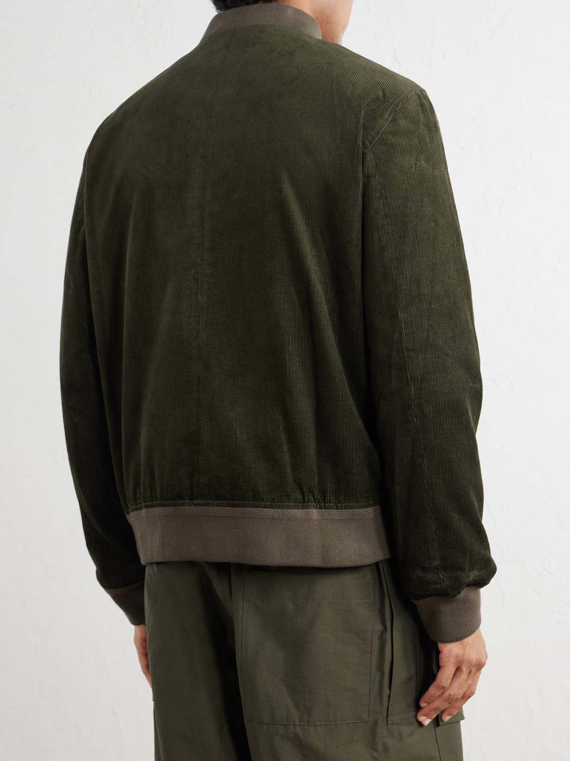Mr P. - Cotton-Corduroy Bomber Jacket