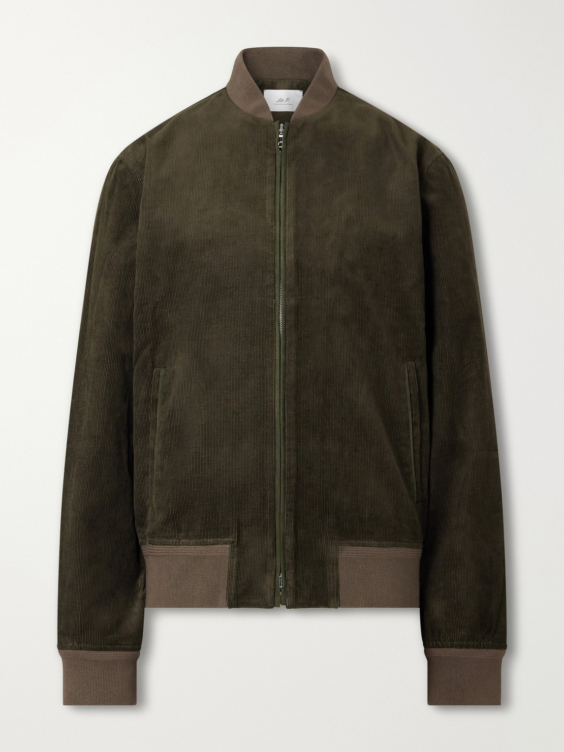Mr P. – Cotton-Corduroy Bomber Jacket