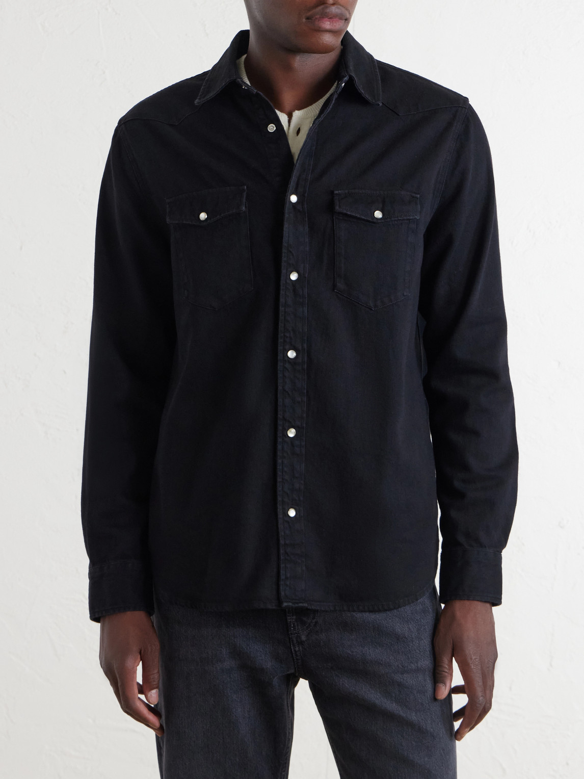Mr P. - Western Denim Shirt