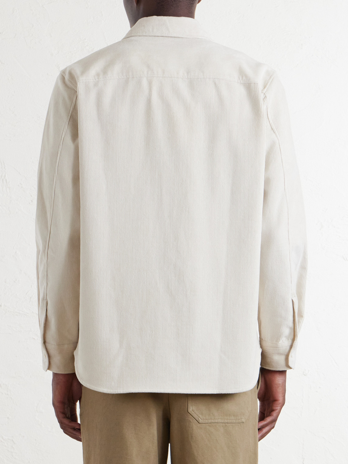 Mr P. - Cotton And Cashmere-Blend Corduroy Shirt