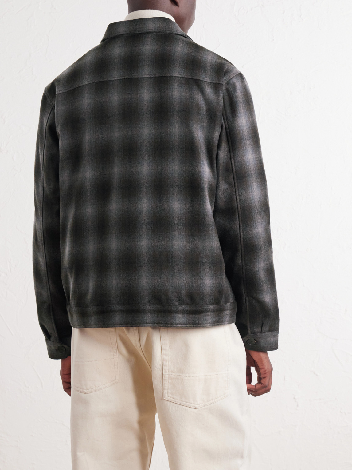 Mr P. - Checked Virgin Wool Jacket