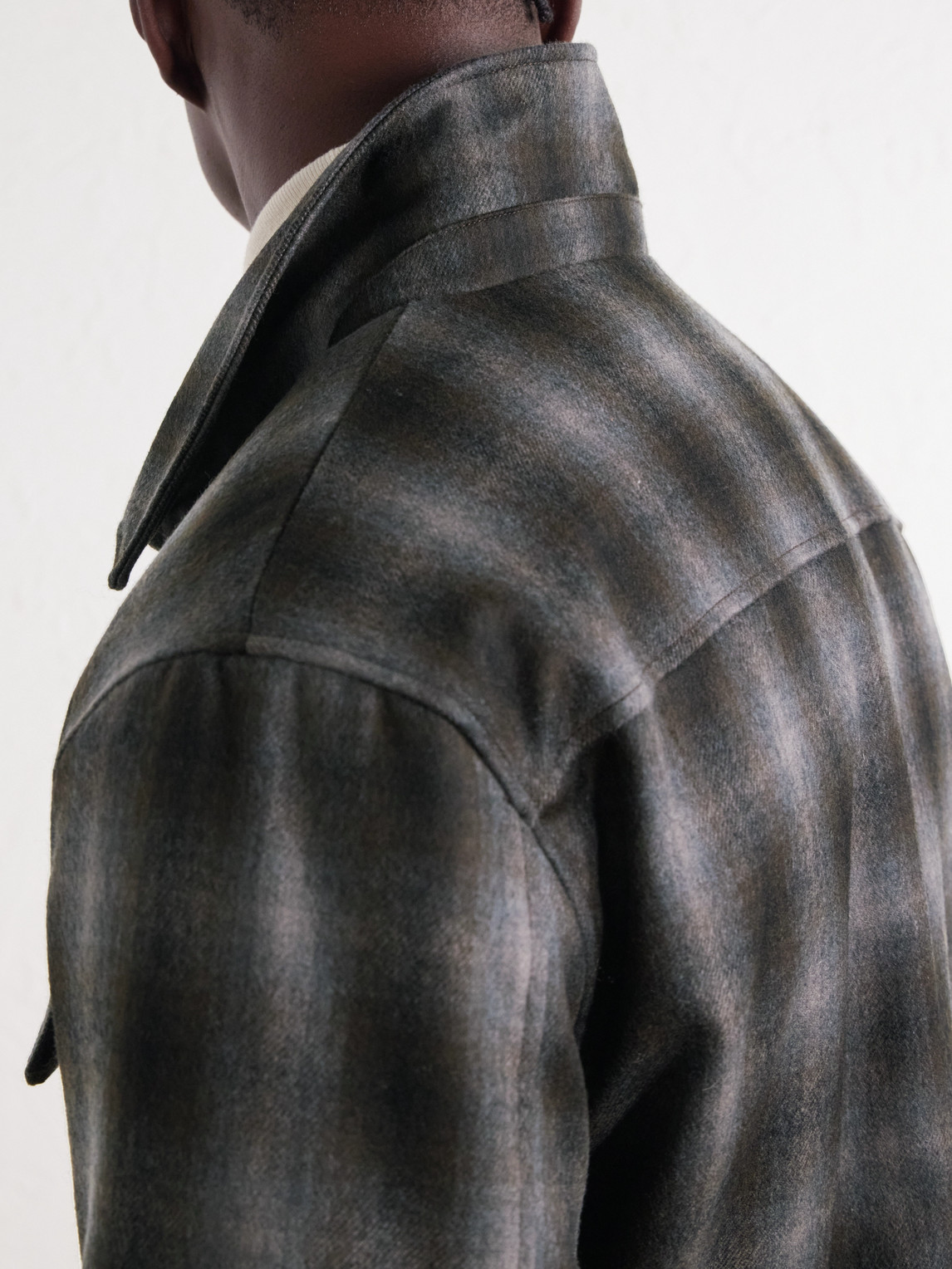 Mr P. - Checked Virgin Wool Jacket