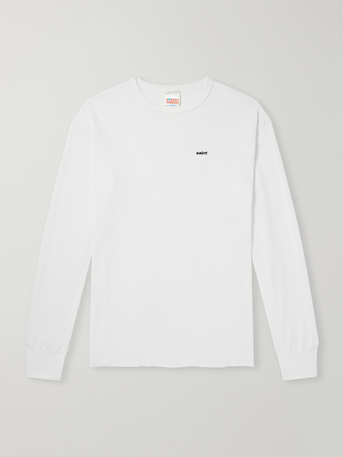 Tharmal Logo-Embroidered Waffle-Knit Cotton T-Shirt