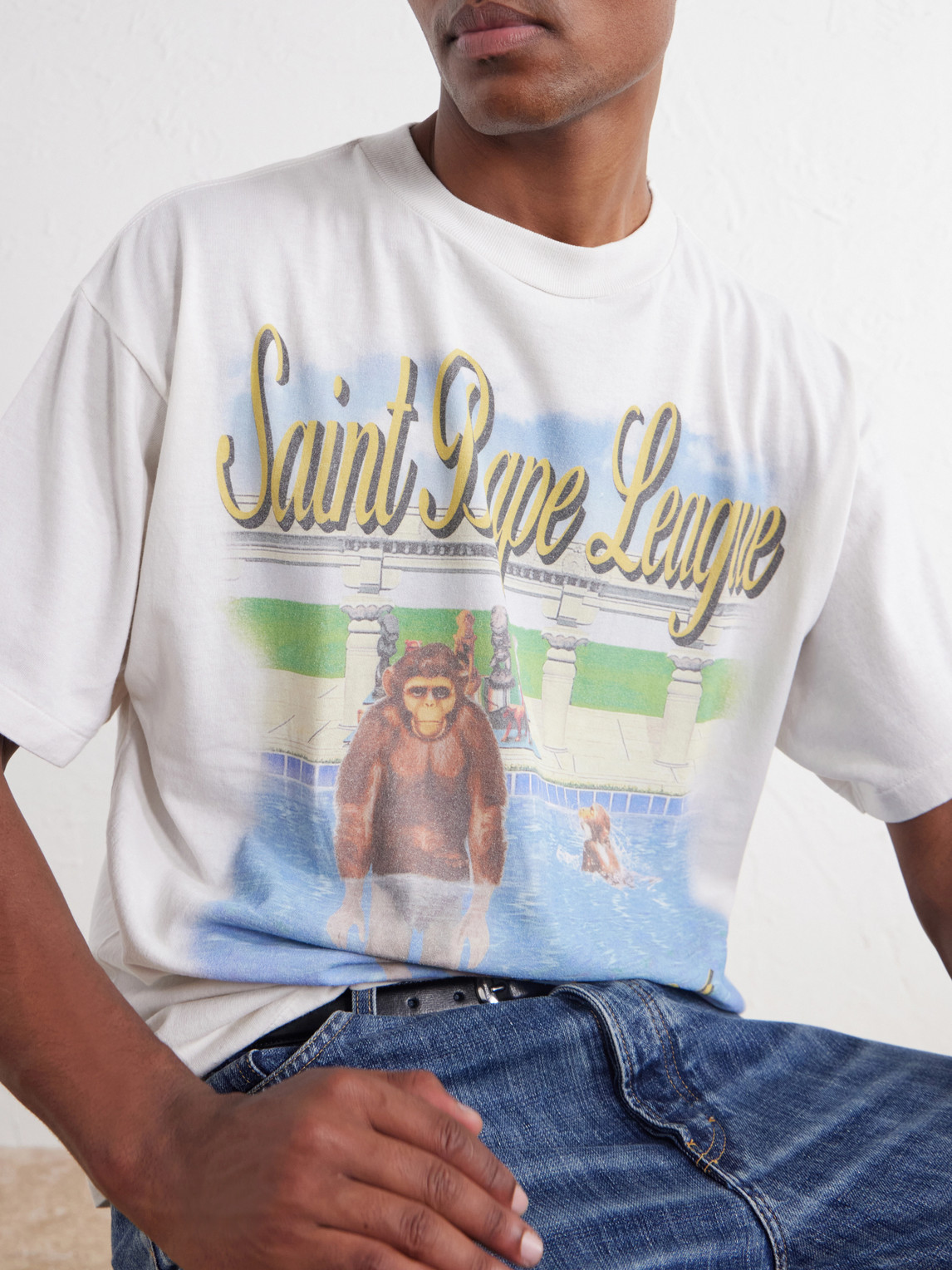 Bape® Pool Printed Cotton-Jersey T-Shirt