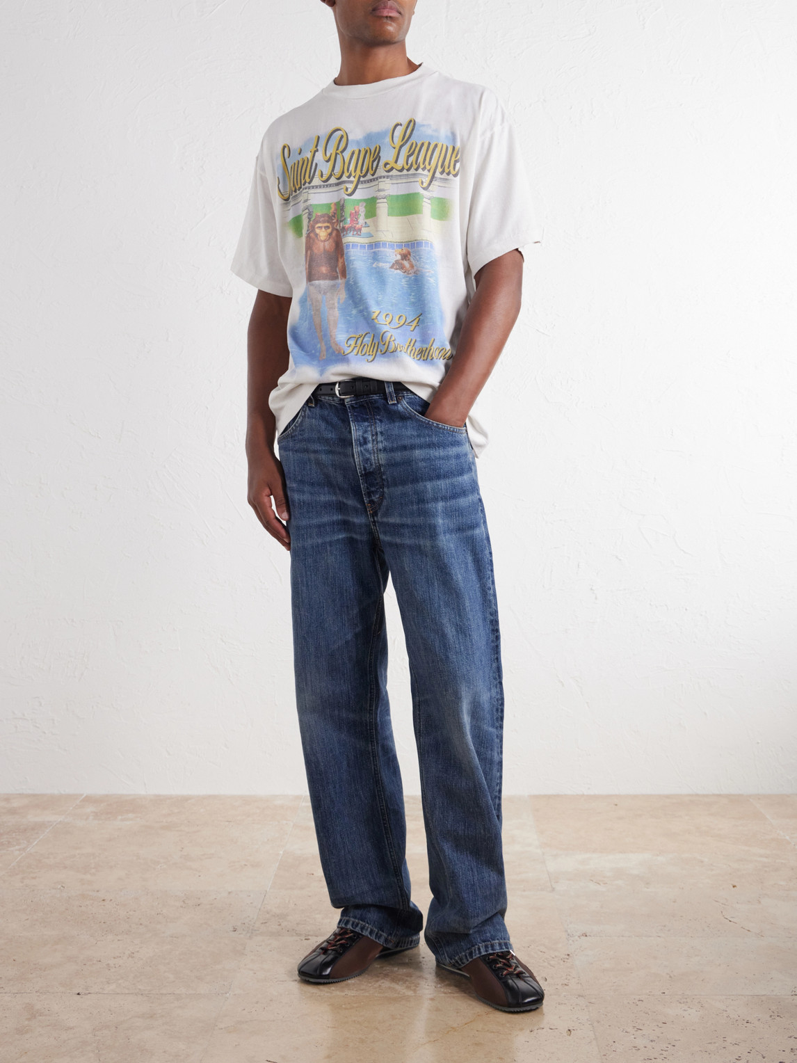 Bape® Pool Printed Cotton-Jersey T-Shirt