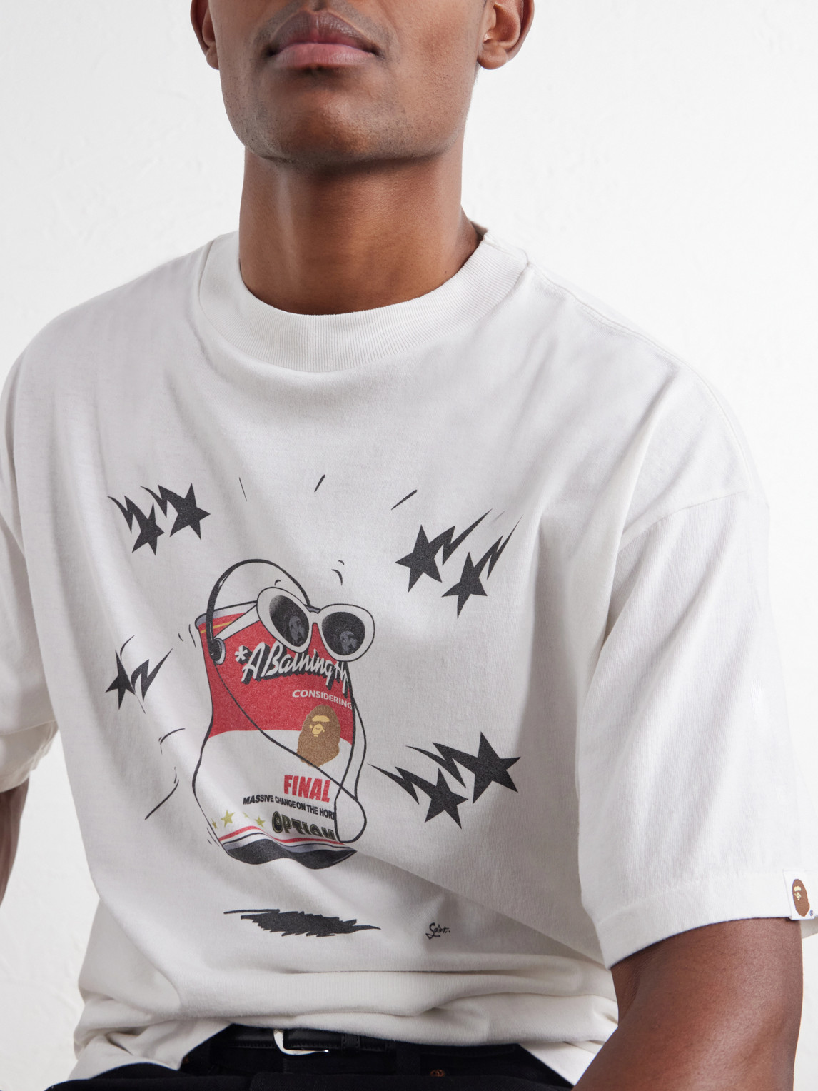Bape® Printed Cotton-Jersey T-Shirt