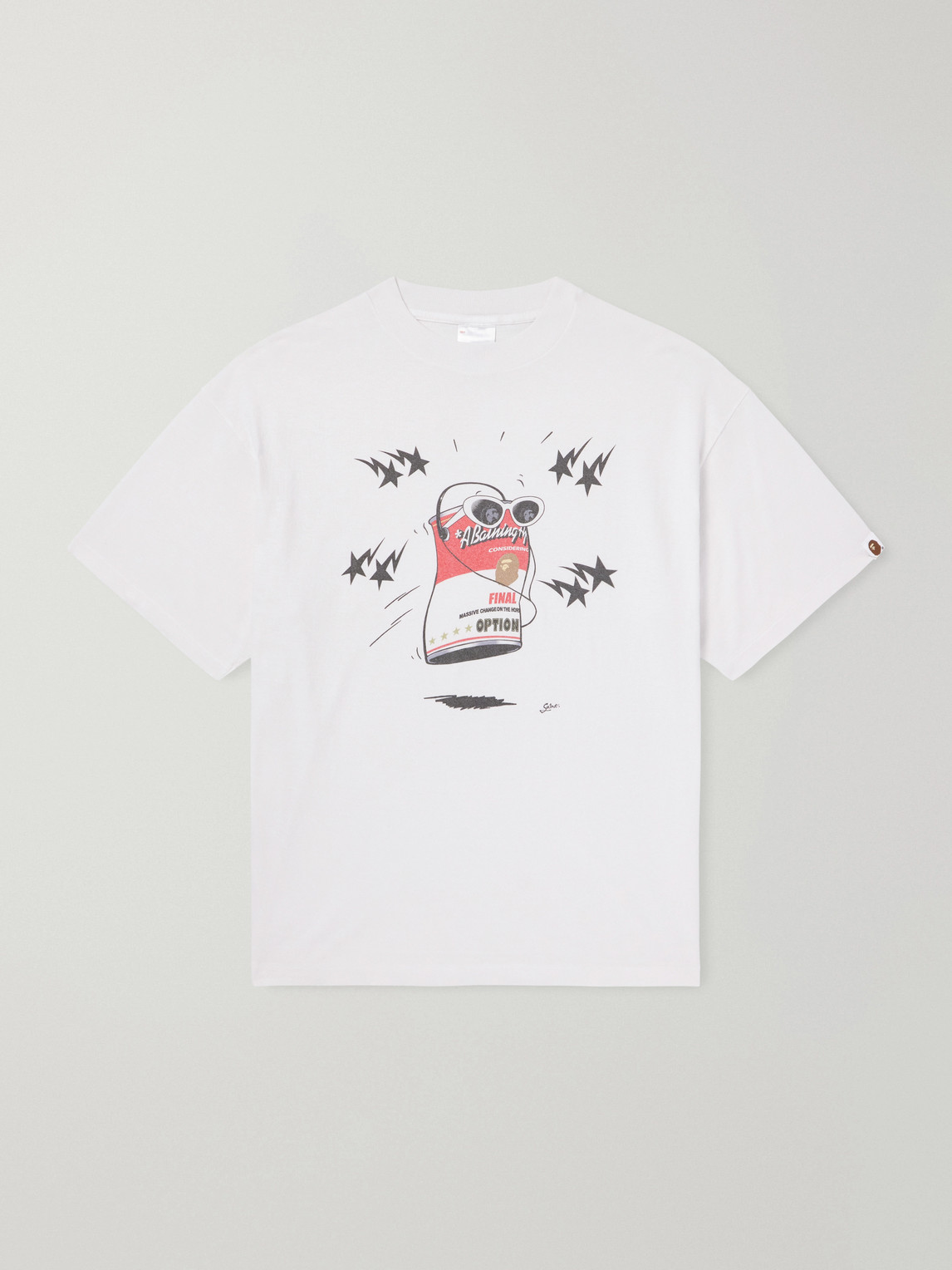 Bape® Printed Cotton-Jersey T-Shirt