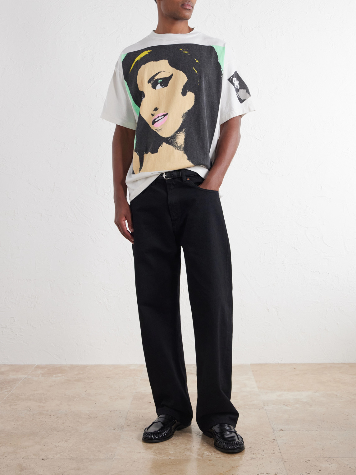 Amy Printed Cotton-Jersey T-Shirt
