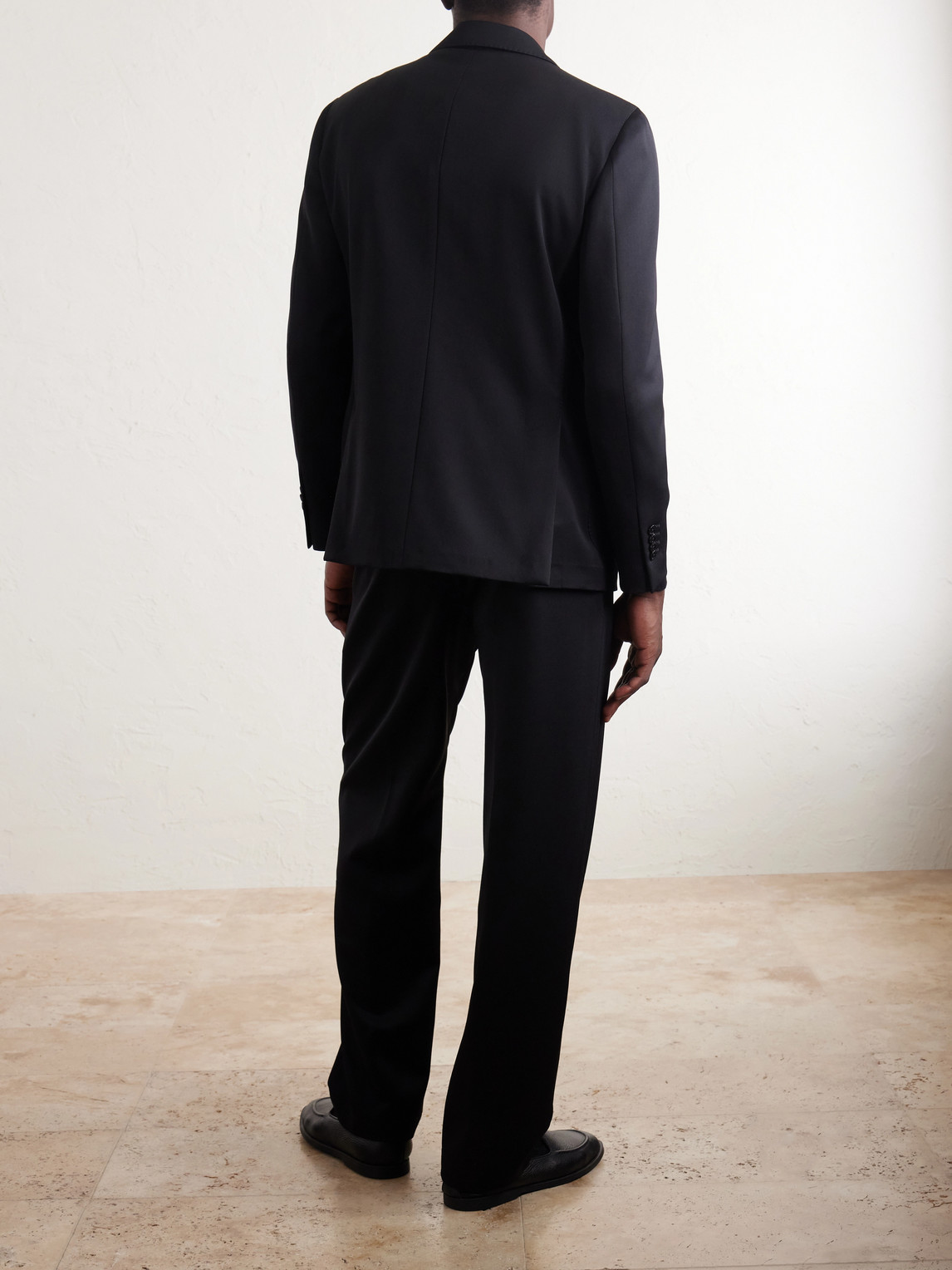 Wool-Gabardine Suit Jacket