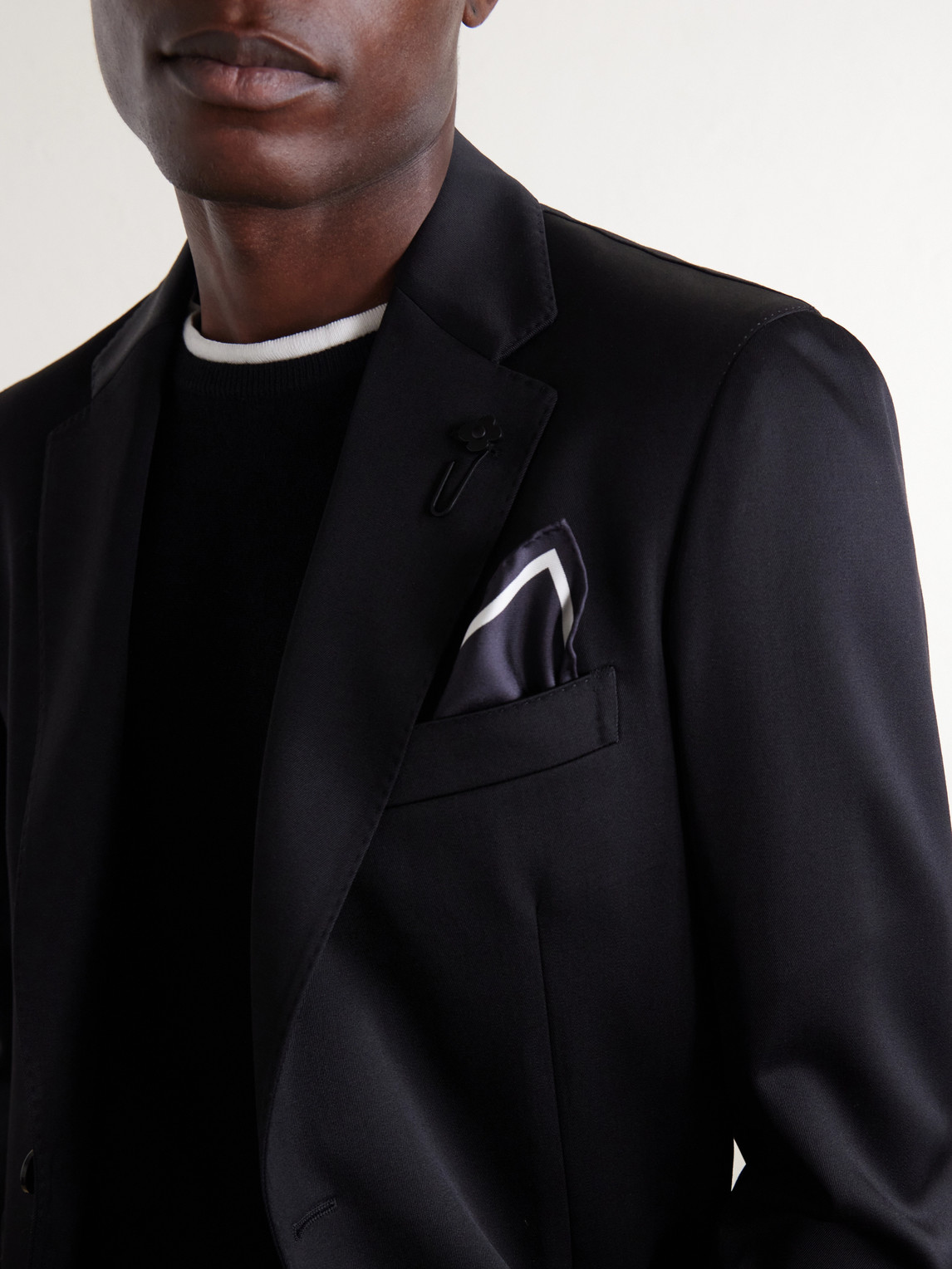 Wool-Gabardine Suit Jacket