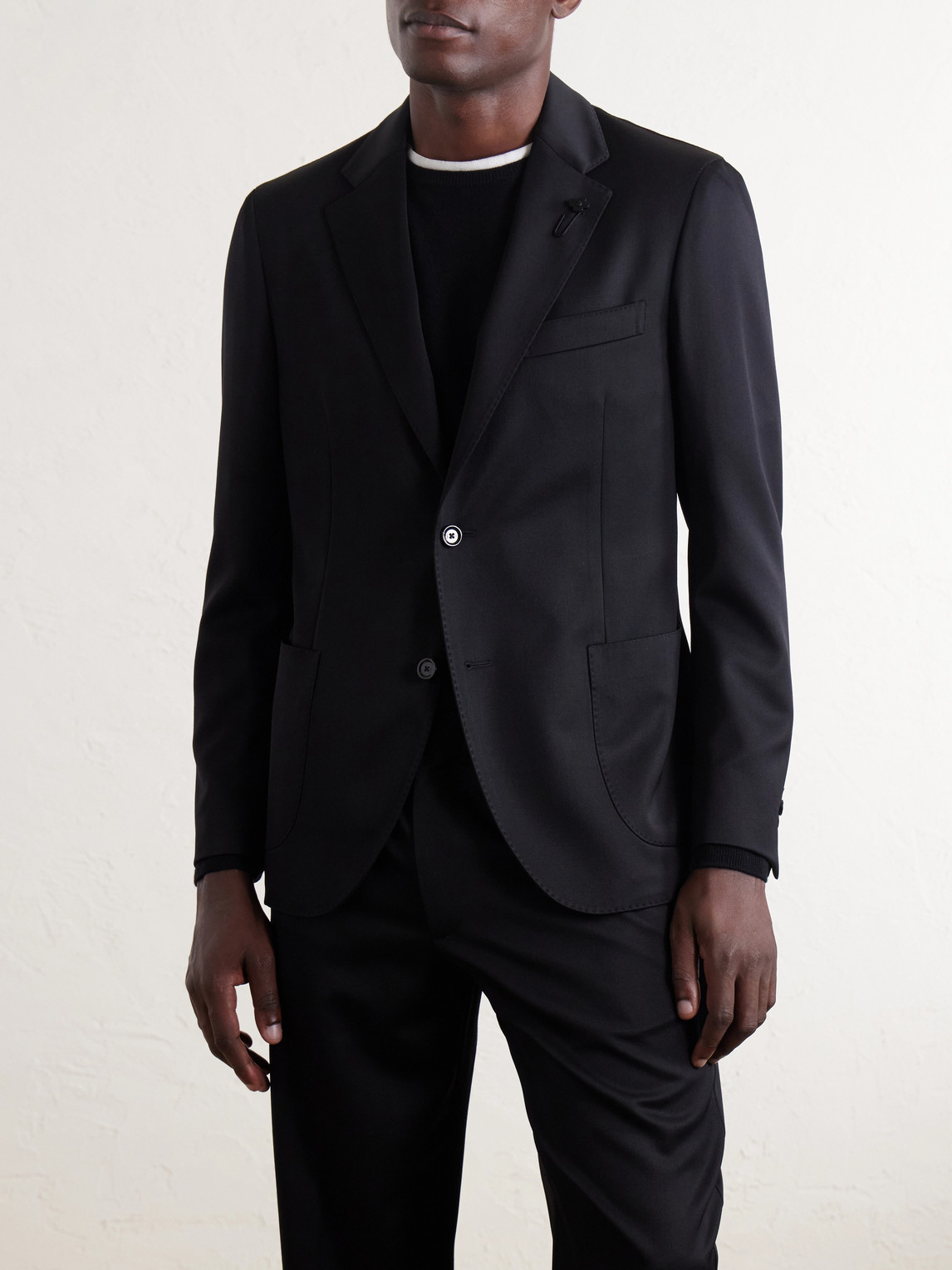 Wool-Gabardine Suit Jacket