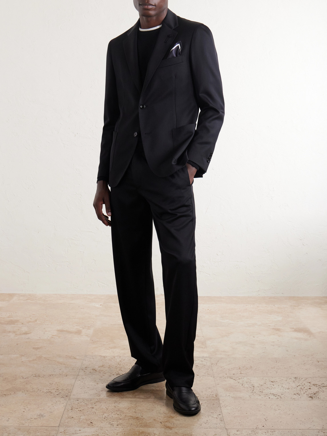 Wool-Gabardine Suit Jacket