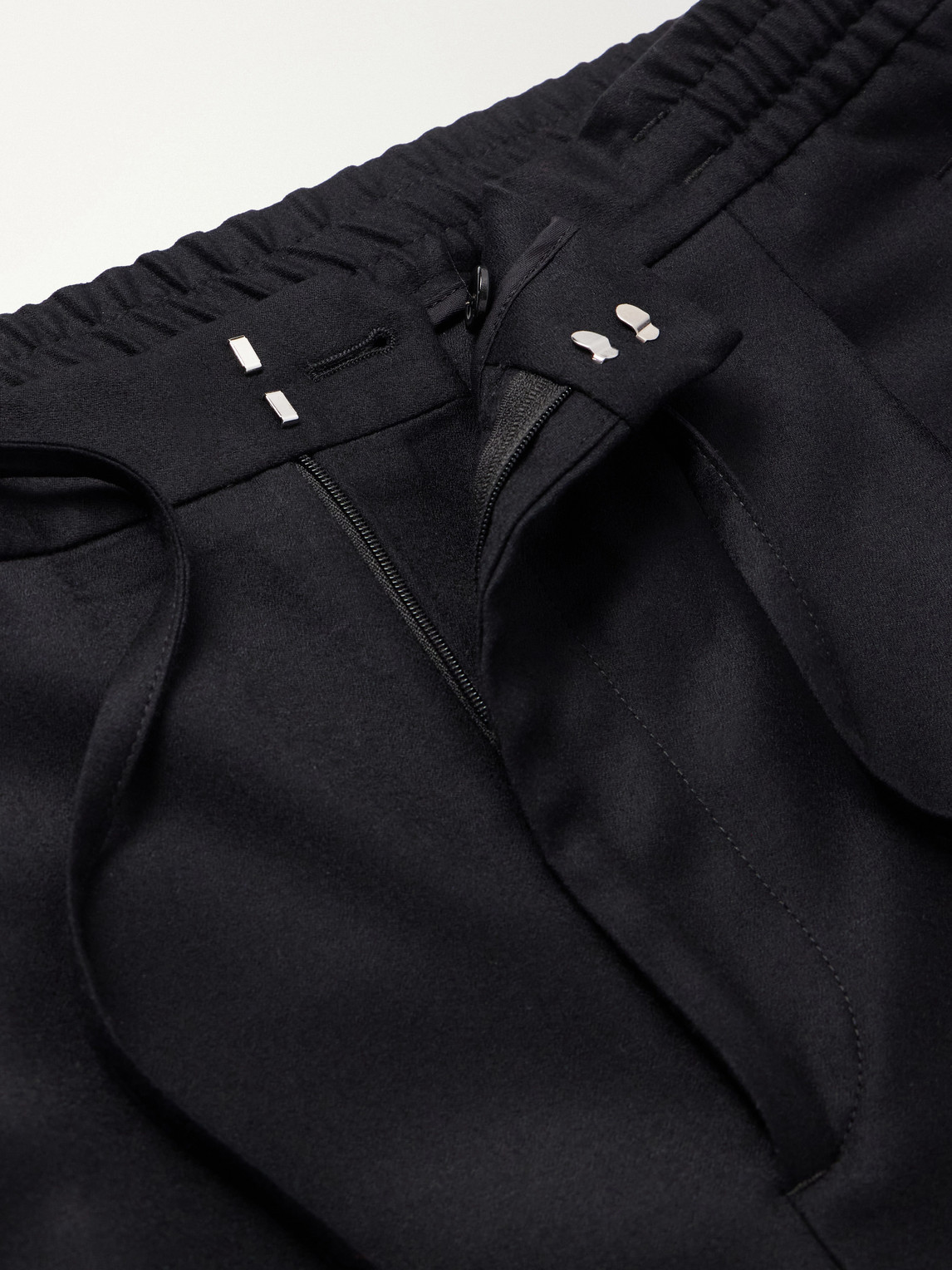 Lardini Straight-Leg Wool and Cashmere-Blend Flannel Trousers - Men | Thumbnail 6 Lardini Straight-Leg Wool and Cashmere-Blend Flannel Trousers - Men | Thumbnail 6