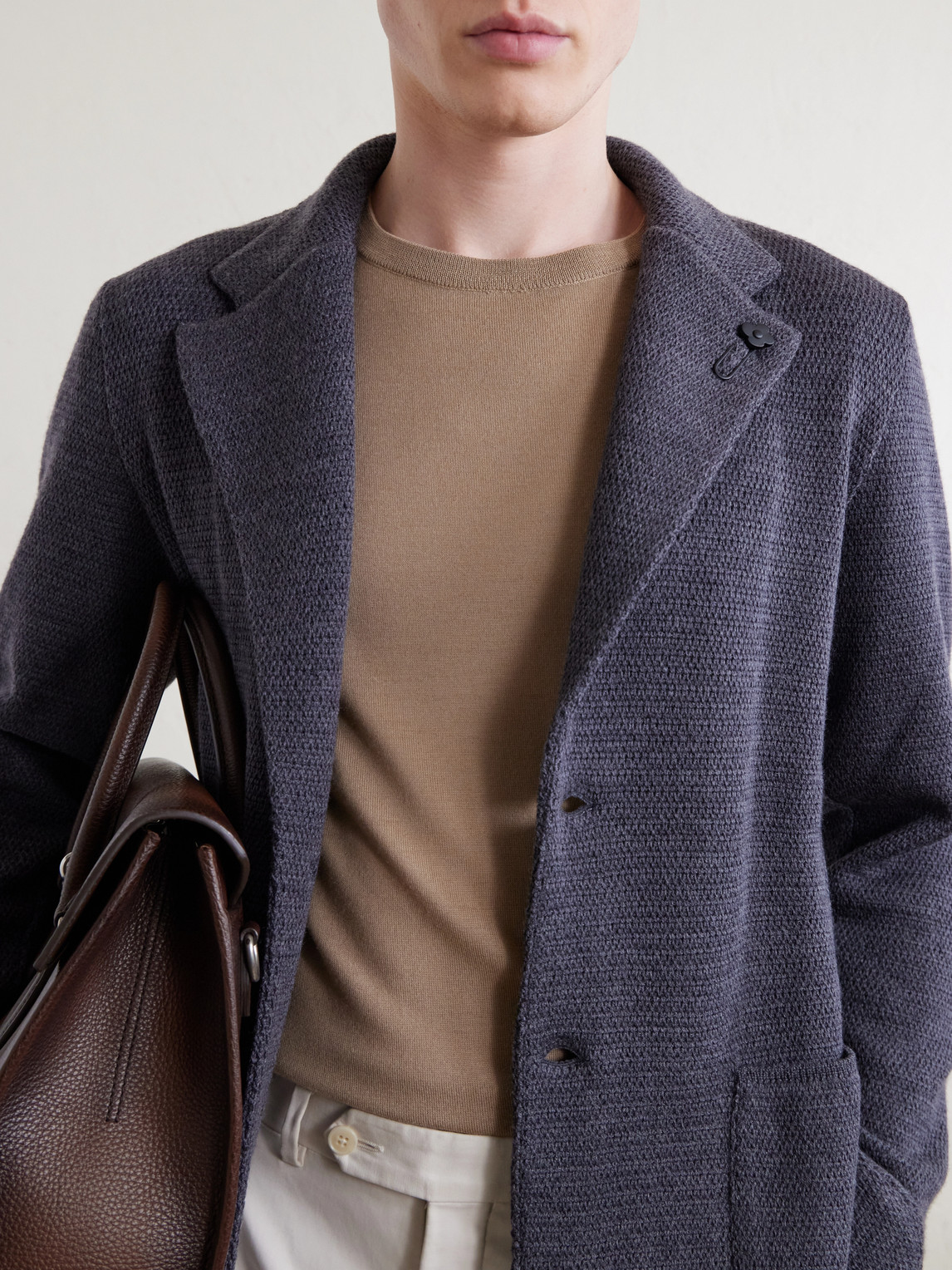 Knitted Virgin Blazer