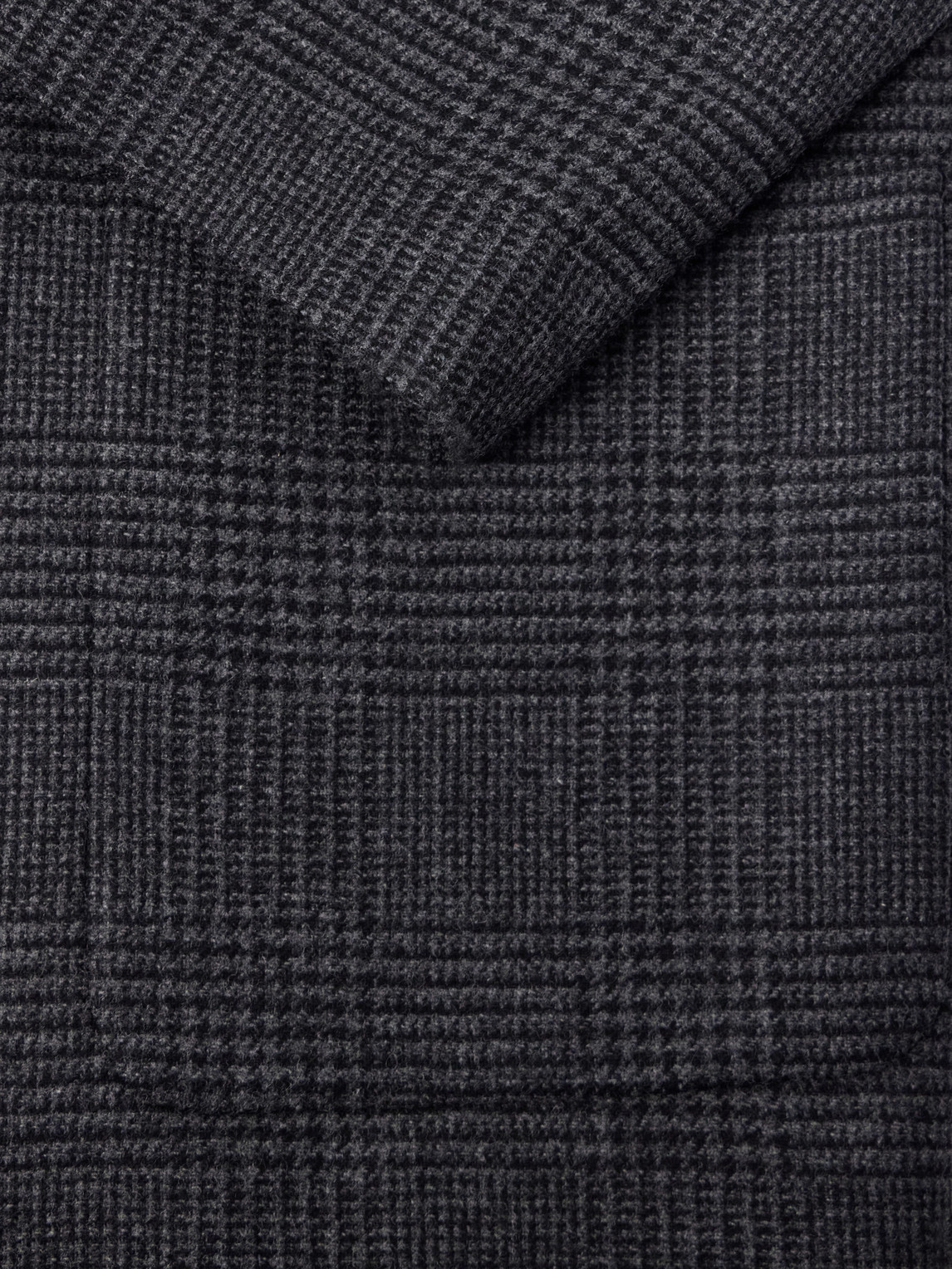 Prince Of Wales Checked Wool And Cashmere-Blend Jacket