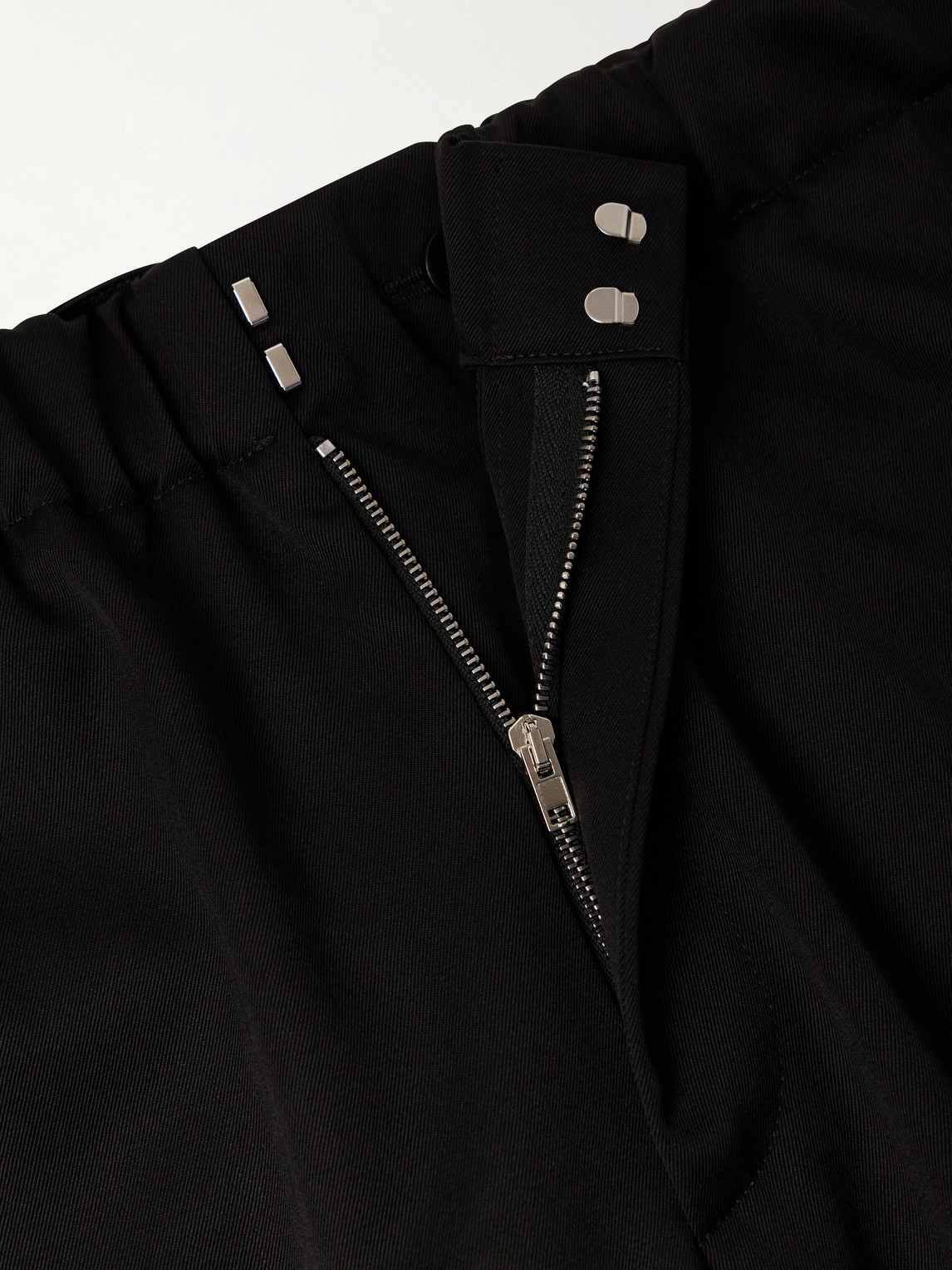 Mid-Rise Straight-Leg Wool-Twill Suit Trousers