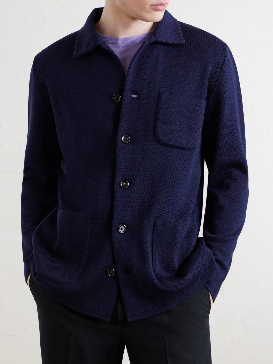 Virgin Wool Cardigan