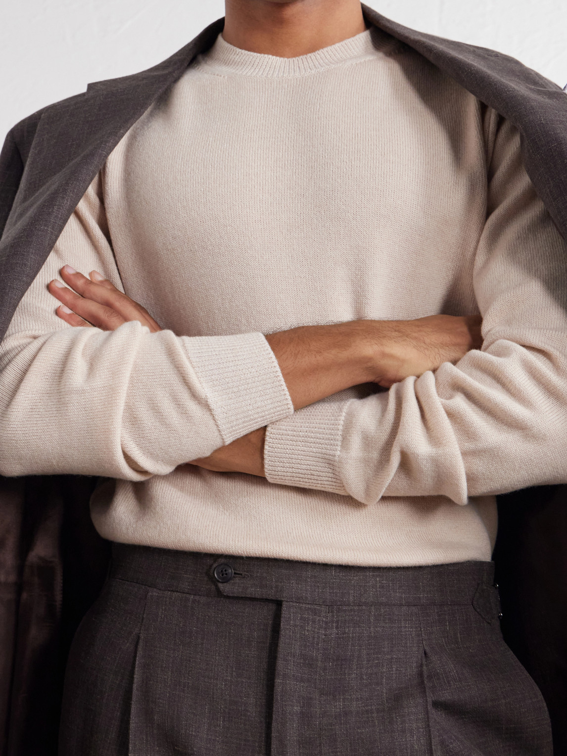 And Cashmere-Blend Sweater