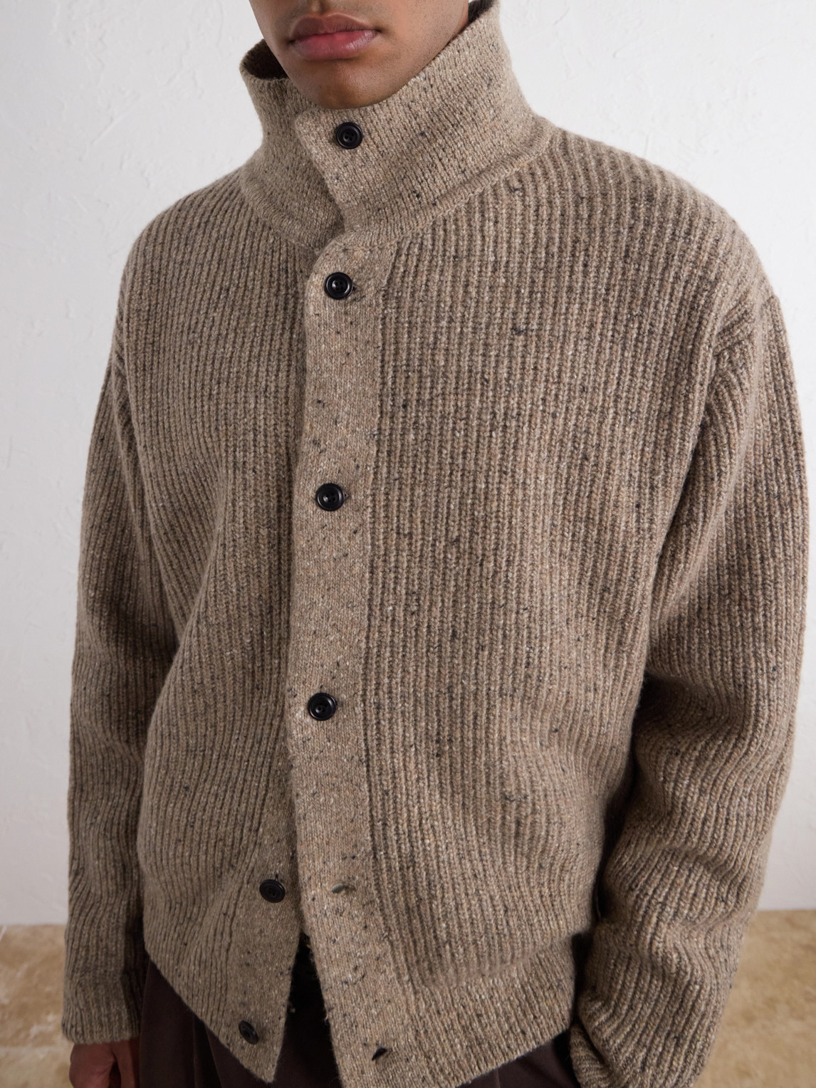 Wiral Ribbed-Knit Cardigan