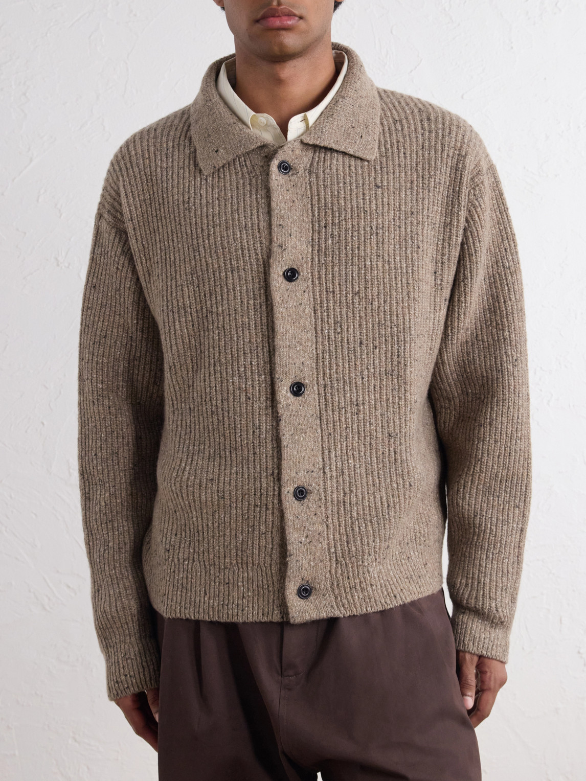 Wiral Ribbed-Knit Cardigan