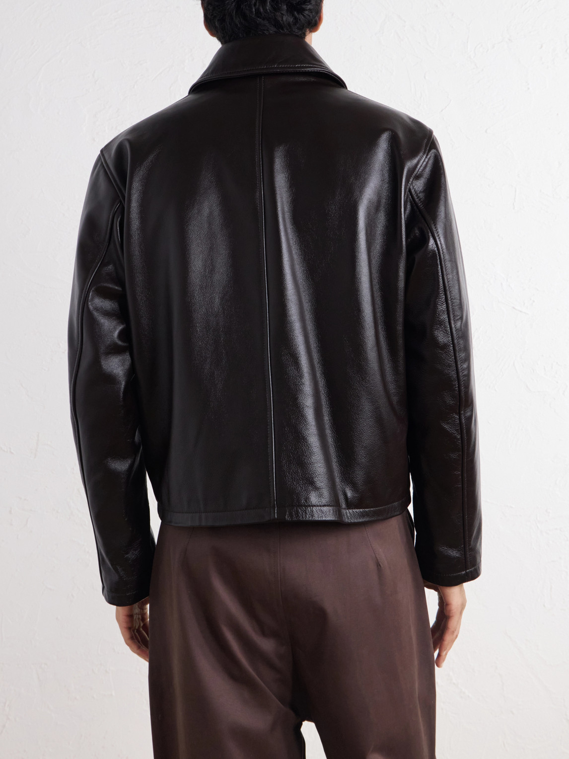 Glossed- Leather
