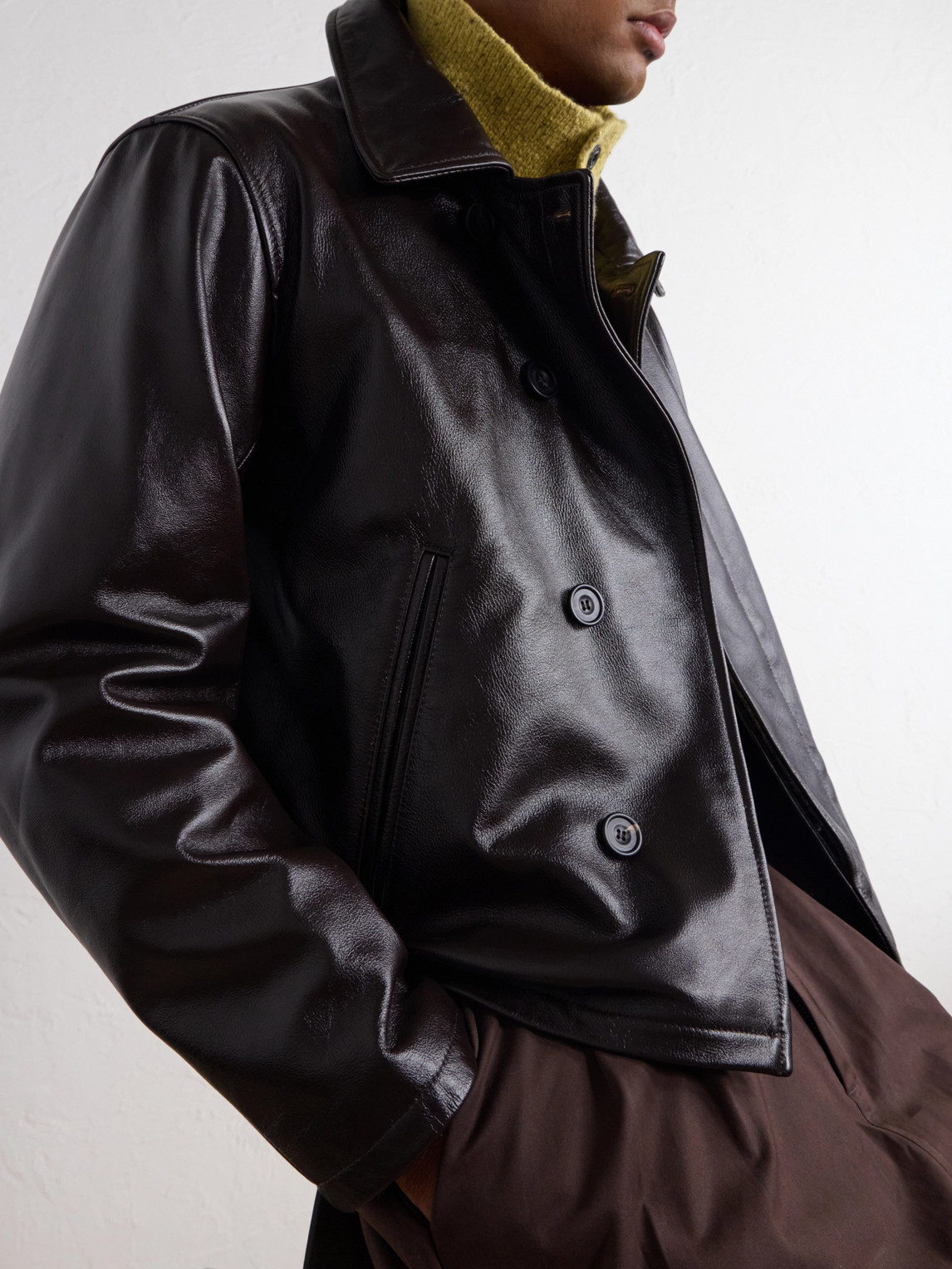 Glossed- Leather