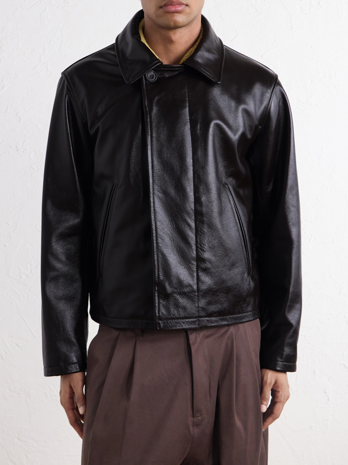 Glossed- Leather
