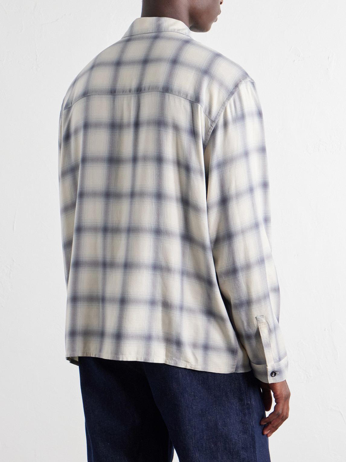 Strano Checked Twill Shirt