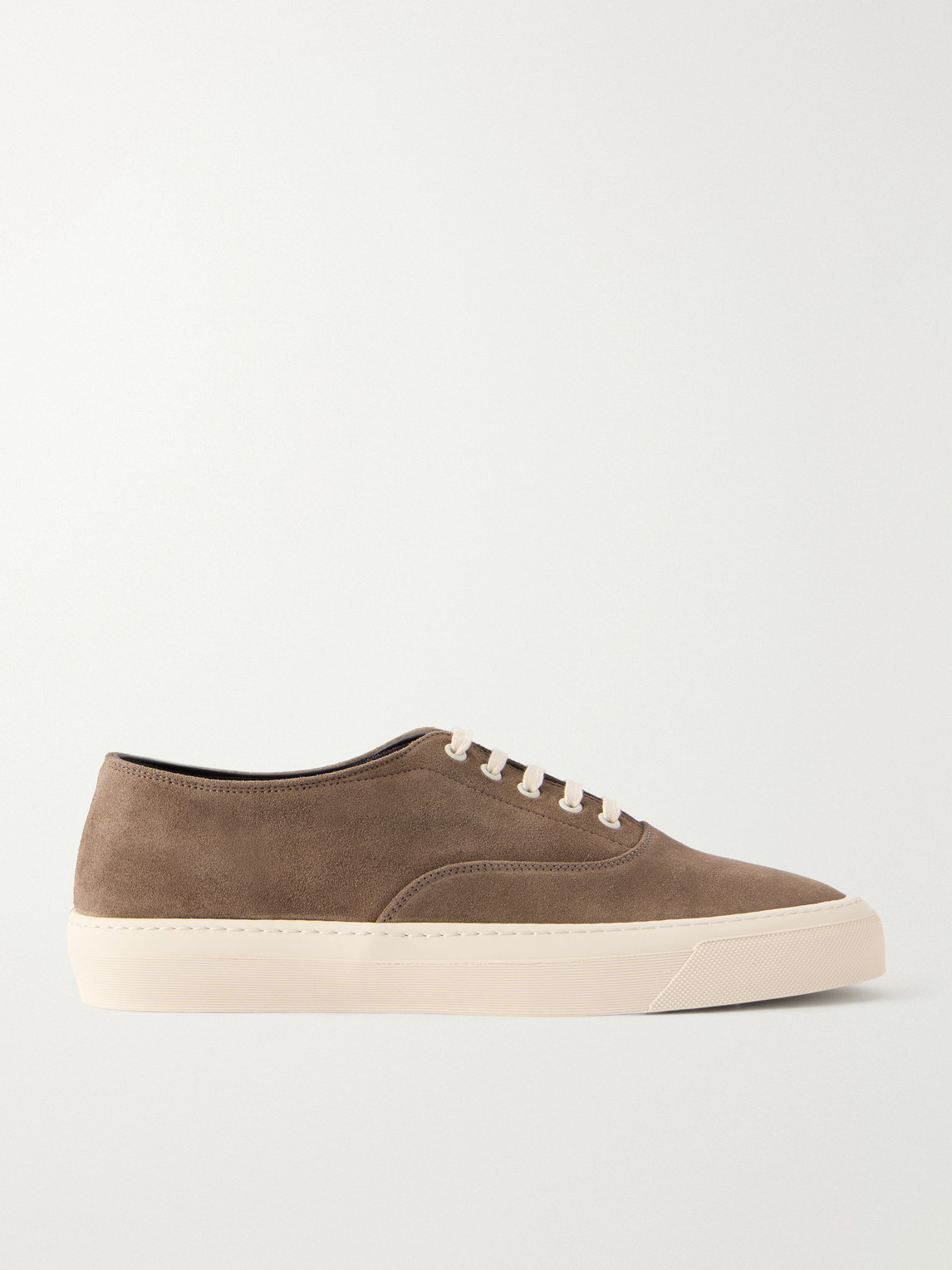 Morjas Deck Suede Sneakers In Brown