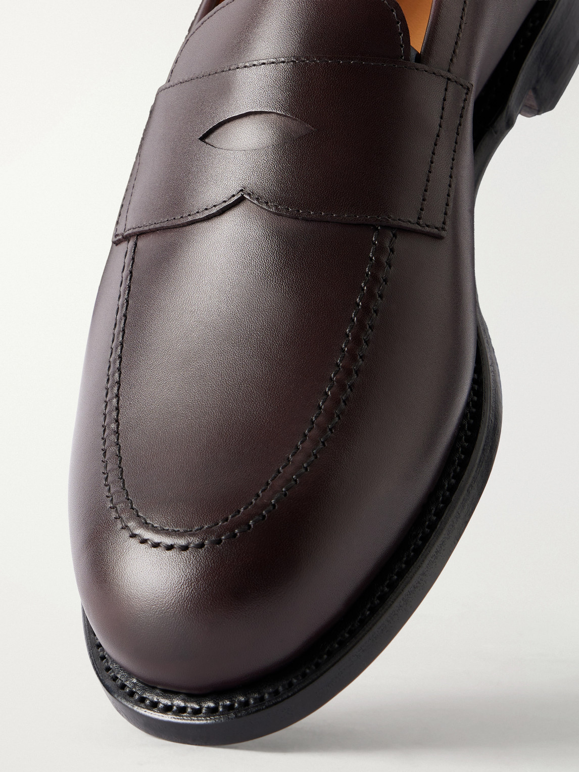 Leather Penny Loafers