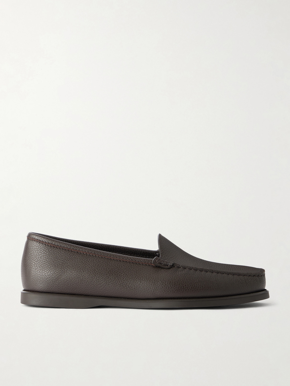 Morjas The Venetian Full-grain Leather Loafers In Multi